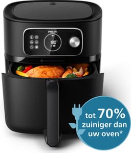 Philips 7000 Series Airfryer - Combi XXL Connected - HD9876/90 - Rapid CombiAir - 8.3L - Tot 6 Personen — thumbnail 10