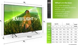 Philips 43PUS8108/12 - 43 inch - 4K LED - 2023 — thumbnail 11