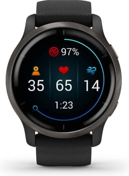 Garmin Venu 2 - Smartwatch voor heren met Stappenteller - 10 dagen batterij - 45 mm - Zwart — thumbnail 15