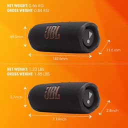 JBL Flip 7 - Portable Bluetooth Speaker - Draadloze Muziek Box - 16 uur - Waterdicht - IP68 - Blauw — thumbnail 8