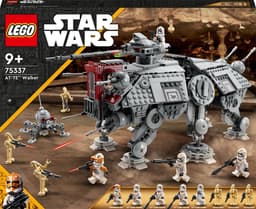 LEGO Star Wars AT-TE Walker Verstelbaar Model met Clone Troopers en Droid Figuren - 75337 — thumbnail 23