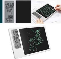 Nexvo® Digitaal Notitieblok - Grafische Tablet Met Tekenpen - Herbruikbare Notitieblok – Wit - ‎11cm x 15cm x 1cm — thumbnail 8