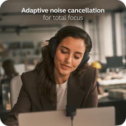 Bluetooth Hoofdband Koptelefoon Jabra EVOLVE3 85 LINK390C Zwart — thumbnail 12