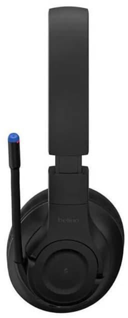 Belkin SOUNDFORM INSPIRE Headset Bedraad en draadloos Hoofdband Oproepen/muziek USB Type-C Bluetooth Zwart — thumbnail 10