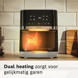Bosch MAF462C0 Airfryer - Serie 4 - 6,1L - Ontdooifunctie - Dual heating - Warmhoudfunctie - 7 programma's - Tot 4 personen - Dark cream — thumbnail 2