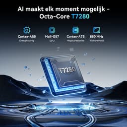 TABWEE T60 - Tablet - 48GB RAM - 256GB ROM - met over-Ear hoofdtelefoon - Android 16 - 11 inch - 8000mAh - WIFI Tablet - OTG - Grijs — thumbnail 8