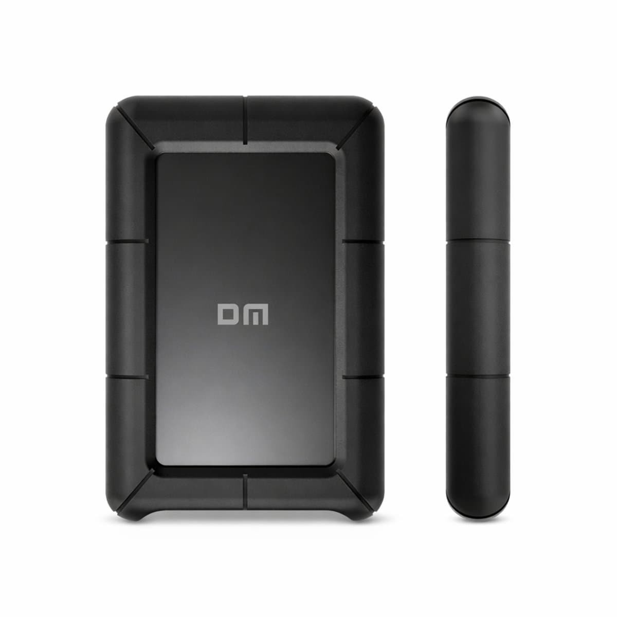 DM Externe harde schijf 1TB USB C - Stootvast - Draagbare HDD - Zwart — afbeelding 1