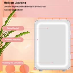 EAFC - Skincare Fridge - Mini Koelkast - Inclusief E-Book - Skincare Koelkast - Make-up Koeling - 4 Liter — thumbnail 3