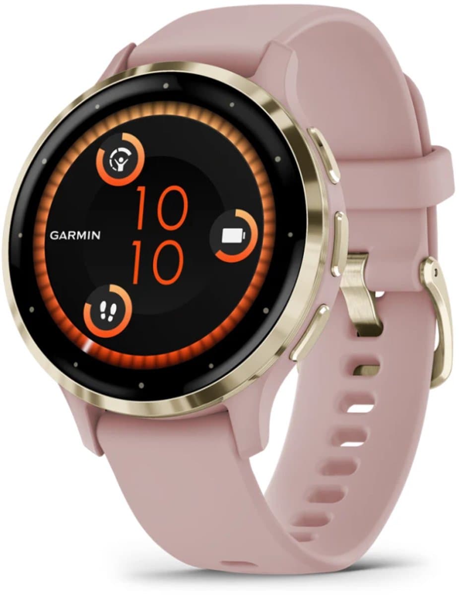 Garmin Venu 3s - Smartwatch - AMOLED-Scherm - 41mm - Dust Rose — afbeelding 1