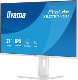 iiyama ProLite XB2797HSU-W1 - 27 inch - Full HD - IPS - USB-Hub (4x) - verstelbaar - Wit — thumbnail 4