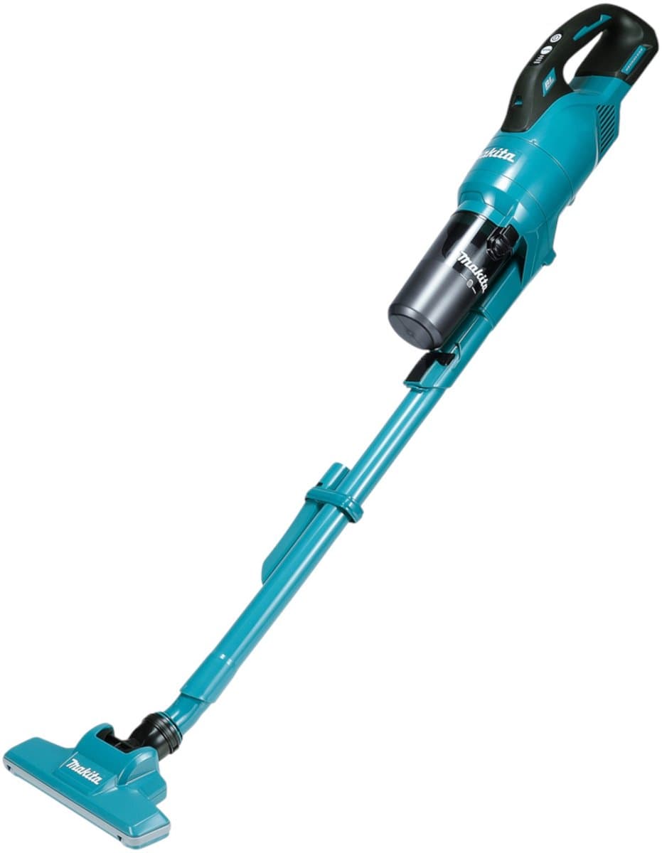 Makita DCL286FZ Accu Steelstofzuiger Blauw 18V Basic Body — afbeelding 1