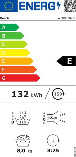 Bosch WTH85207NL - Wasdroger - Warmtepompdroger — thumbnail 2