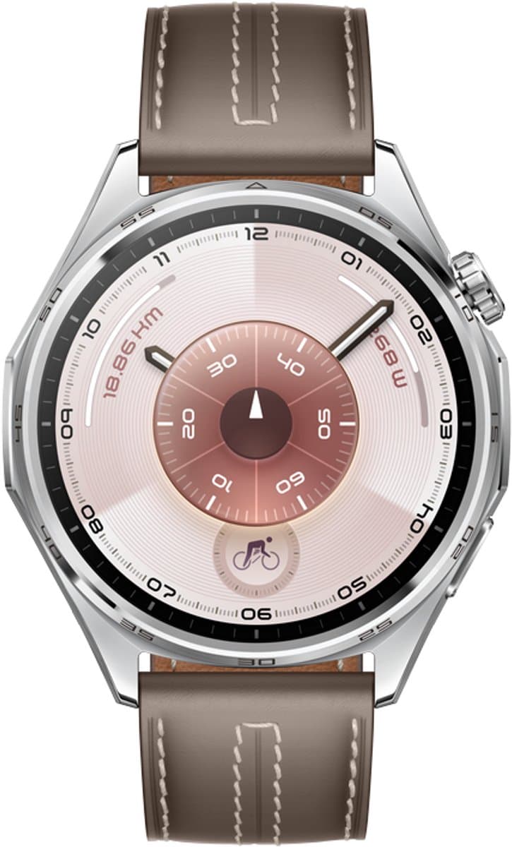 Huawei WATCH GT 6 46mm Grijs | 21-Daagse Batterijduur - Nauwkeurige GPS- en Hartslagmeting - Innovatieve Pro-niveau Fietstracking – Analyse van Emotioneel Welzijn - Compatibel met iOS & Android — afbeelding 1