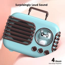 JeiibrZui Draadloze Bluetooth-Luidspreker - Mini Bluetooth Speaker - Draagbaar & Compact Met 400 mAh Batterij - 1 Stuk - Voor Thuis Of Buiten Gebruik - Groen — thumbnail 6