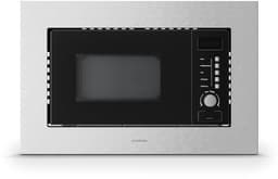 Klarstein Magnetron Verosteel inbouwmagnetron met grill – 20 l, 700 W & 800 W grill, 8 programma's, touchbediening, roestvrij staal, geïntegreerde magnetronoven - 20L - voor Keuken - Timer - RVS - glas Display - Microwave — thumbnail 4