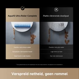 Aqua10 Ultra Roller Complete White - Robotstofzuiger met dweilfunctie – 30.000Pa Zuigkracht – AquaRoll™ & ThermoHub™ 100°C zelfreiniging – Tapijtveilig & slim Omnesight™ 2.0 navigatie – Voor harde vloeren & drempels — thumbnail 8
