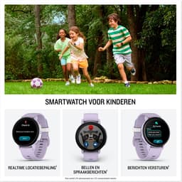 Garmin Bounce 2 - Smartwatch voor kinderen - 43 mm - AMOLED - Live locatie-tracking - Paars — thumbnail 11