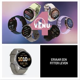 Garmin Venu 4 - Multisport smartwach - 45 mm - AMOLED - GPS - Zilverkleurig/grijs — thumbnail 9
