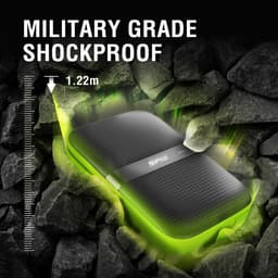 Silicon Power - Armor A60 - Portable USB 3.2 - Externe Harde Schijf - 1TB - Zwart — thumbnail 4