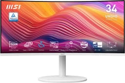 MSI Modern MD342CQPWDE computer monitor 86,4 cm (34") 3440 x 1440 Pixels UltraWide Quad HD LCD Wit — thumbnail 1