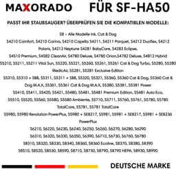 Maxorado 2 stuks Hepa actief koolfilter - filter geschikt voor Miele S5, S8, C2, C3, SF-AH-50, SF-HA-50 - Compleet C2, Compleet C3, Compact C1, Compact C2 — thumbnail 5