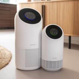 Hombli Smart Air Purifier XL – Luchtreiniger – HEPA 13 Filter en Actieve Koolstoffilter – Wifi - Bediening via App – Spraakbesturing met Google, Alexa en Siri — thumbnail 10