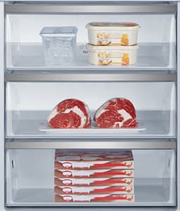 Hisense RB645N4BID - Vrijstaande koel-Vriescombinatie - 70cm breed - 495 Liter - No Frost - Fast Freeze - Metal-Tech Cooling - RVS - Energieklasse D — thumbnail 9