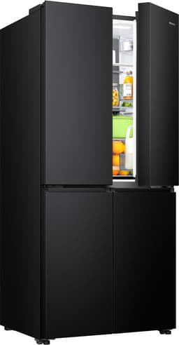 Hisense RQ5P470SAFE - Cross-door koel-vriescombinatie - My Fresh Choice - Metal-Tech Cooling - Dual-Tech Cooling - Inhoud 483 Liter - Zwart — thumbnail 5