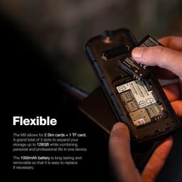 AGM Mobiles - M9 - Dual SIM - Robuuste telefoon -IP69 - Zwart - 4G LTE — thumbnail 5