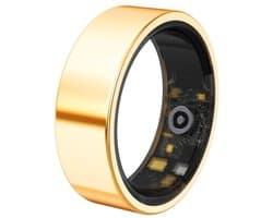 Lacardia Smart ring - Slimme ring - Goud - Maat 8 - Beschikbaar voor android en IOS - Eigen app - Unisex voor Dames & Heren