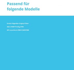 Filter voor AEG Electrolux LTHWP 1123156000 droger, warmtepompdroger, oude uitvoering, 225 x 160 mm, sponsfilter, filtermat, condensdroger, 100% Made in Germany, spons, stof — thumbnail 4