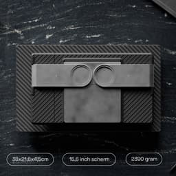 Screenmate® Infinity Portable Monitor 15,6” - Draagbare Monitor met Beschermhoes - Extra Scherm Laptop - Draagbaar Beeldscherm - Grijs — thumbnail 7