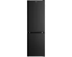 Inventum KV1500B Low Frost energiezuinige koel-vriescombinatie - 150 cm hoog - 174 liter - Energielabel D - Vrijstaand - Zwart