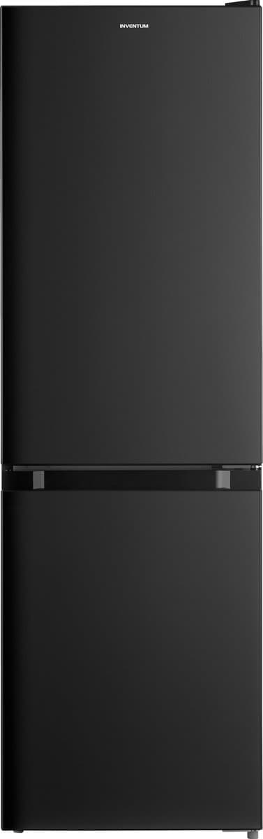Inventum KV1500B Low Frost energiezuinige koel-vriescombinatie - 150 cm hoog - 174 liter - Energielabel D - Vrijstaand - Zwart — afbeelding 1