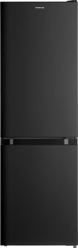 Inventum KV1500B Low Frost energiezuinige koel-vriescombinatie - 150 cm hoog - 174 liter - Energielabel D - Vrijstaand - Zwart — thumbnail 1