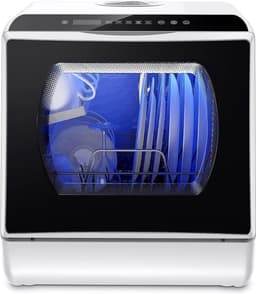 AMA® Mini Vaatwasser - Tafelvaatwas - Vaatwasser - 42.5x42.8x45.8cm - 5 Liter — thumbnail 6