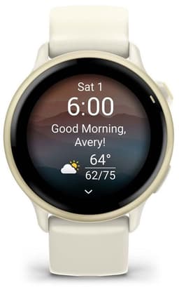 Garmin Vivoactive 6 - Smartwatch - Sporthorloge- Health - Fitness - 42 mm - Lunar Goudkleurig — thumbnail 8
