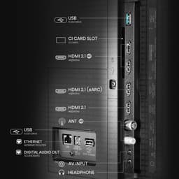 Hisense 65U7Q PRO - 65 inch - 4K MiniLED - 2025 — thumbnail 4