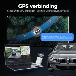 AZDome M770 Pro 1CH 4K Wifi Gps dashcam voor auto - 4K + FullHD resolutie - Night vision - Parkeerbeveiliging - 64gb Micro SD kaart - 3,0 inch LCD scherm - 170 + 140 graden kijkhoek - Nachtzicht — thumbnail 9