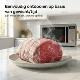 Turbotronic MW20 Vrijstaande Magnetron - 20 Liter - Zilver — thumbnail 8