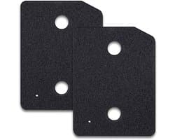 Vervangend plintfilter voor Miele T1-droger - 9164761 warmtepompdroger - plintfilter van schuim - 2 stuks
