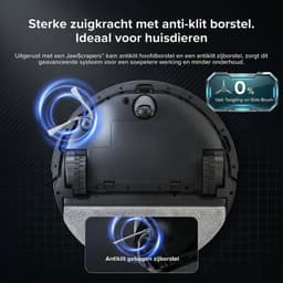 Robotstofzuiger met Dweilfunctie en Laadstation - Airson Pro Clean - Dweilrobot met App & Afstandsbediening - Geschikt voor Huisdieren en Tapijt — thumbnail 2