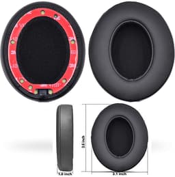 Cosensi - Vervangende Earpads - Comfortabel - Zwart - Geschikt voor Beats Studio 2 en 3 - Verlies of schade - Inclusief openingstool — thumbnail 2