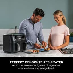 Ninja Foodi AF200EU Dubbele Airfryer XXL - Dubbele Mand - 7.6 Liter - Dual Zone Technologie — thumbnail 7