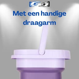 Mini Wasmachine met Centrifuge 8L Paars - Opvouwbare Wasmachine - Kleine Wasmachine - Camping Wasmachine - Wasmachine Draagbaar - Met Ebook — thumbnail 5