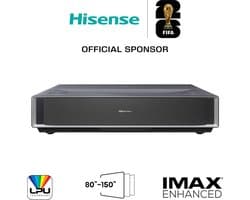 Videoprojector - HISENSE - PT1SE - 4K UHD - Ultra Short Throw - Triple Laser Trichroma - 2300 ANSI Lumen