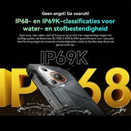 Blackview BL7000 Robuuste Smartphone 5G - 6.78 inch - Android 15 - 24GB RAM - 256GB ROM - 50MP Camera - 7500mAh met 33W Adapter - IP68 Waterdicht - NFC OTG GPS FM - Oranje — thumbnail 7