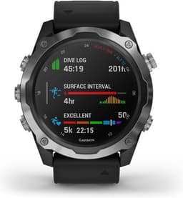 Garmin - 010-02132-10 - Smartwatch - Descent™ Mk2 - silicone zwart — thumbnail 3