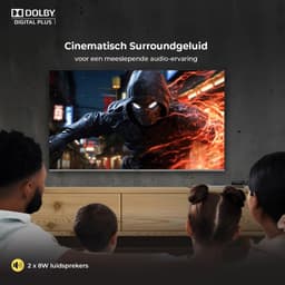 Horizon Diamant Smart TV 40 inch - LED Televisie - Full HD - WiFi - Netflix - Dolby Digital Plus - Laag Energieverbruik — thumbnail 12