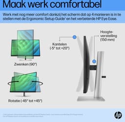 HP Elitedisplay E27 G5 - Full HD IPS Monitor - 27 inch — thumbnail 4